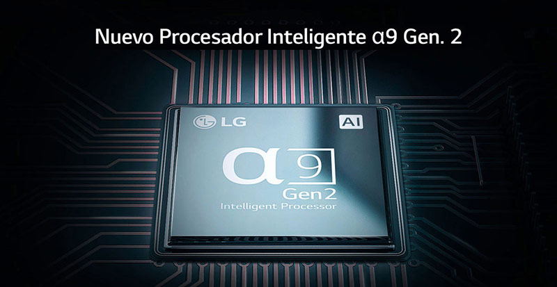 پردازنده A9 نسل دوم در تلویزیون های 2022 ال جی 