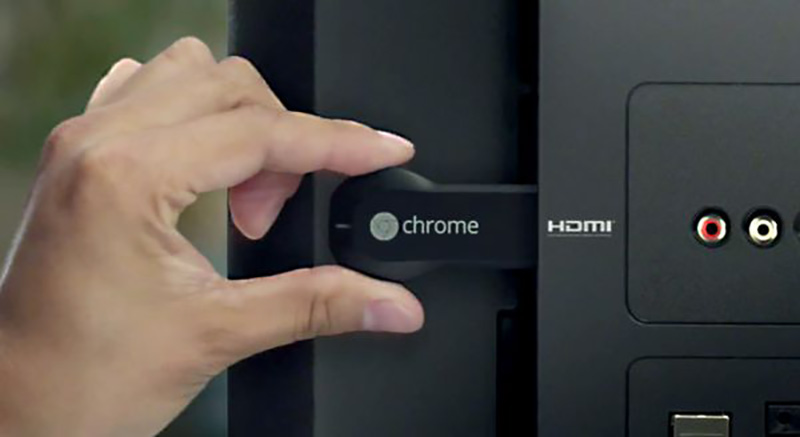 اتصال Chromecast به تلویزیون از طریق قابلیت HDMI