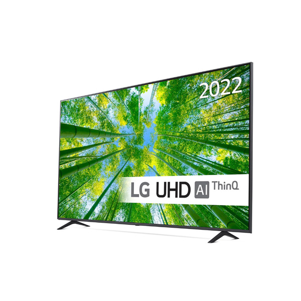 شکل ظاهری تلویزیون 4K ال جی مدل UQ8000